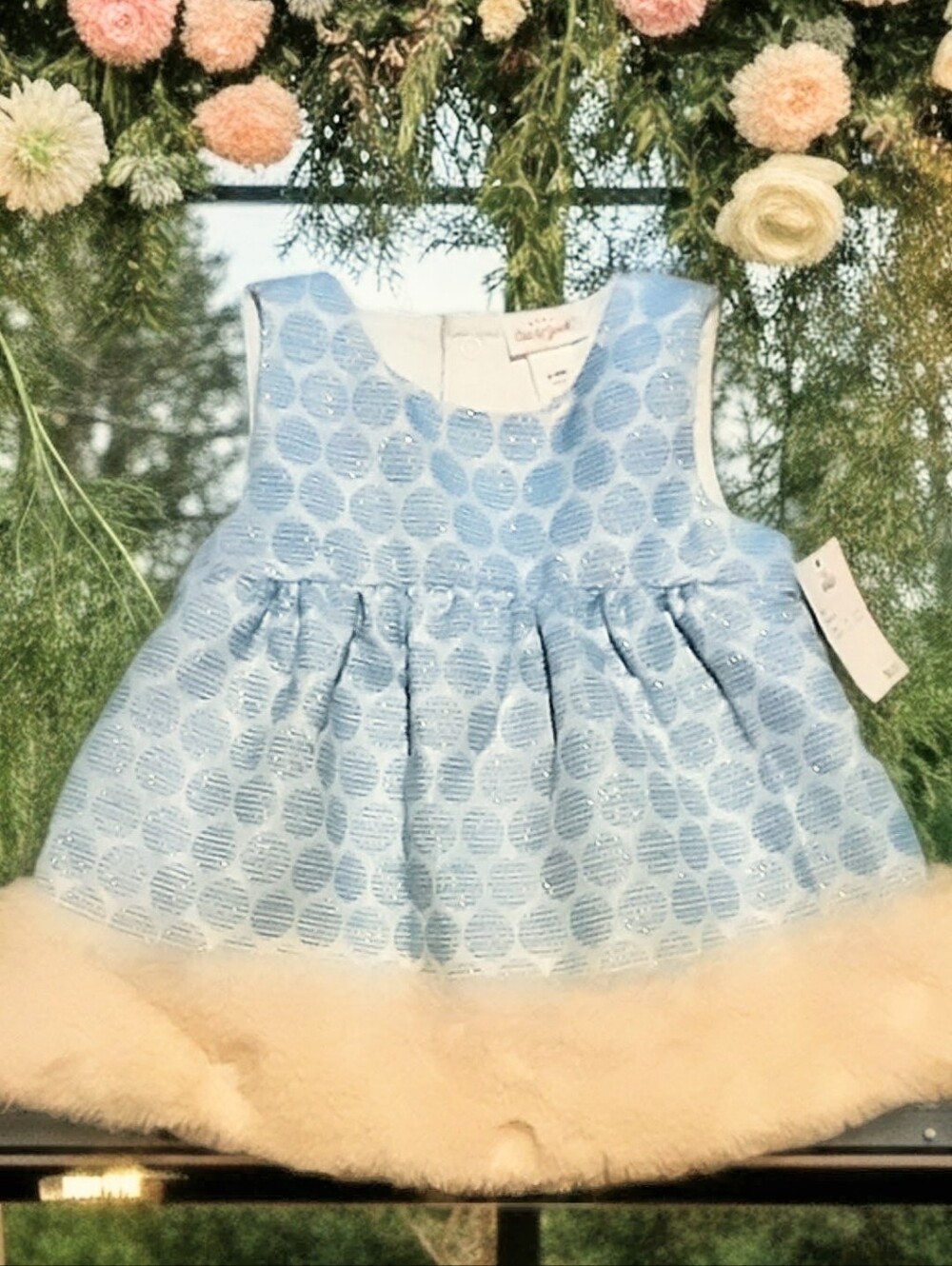Infant girl's Special Occasion Dress w/Matching Bloomers by baby Cat and Jack